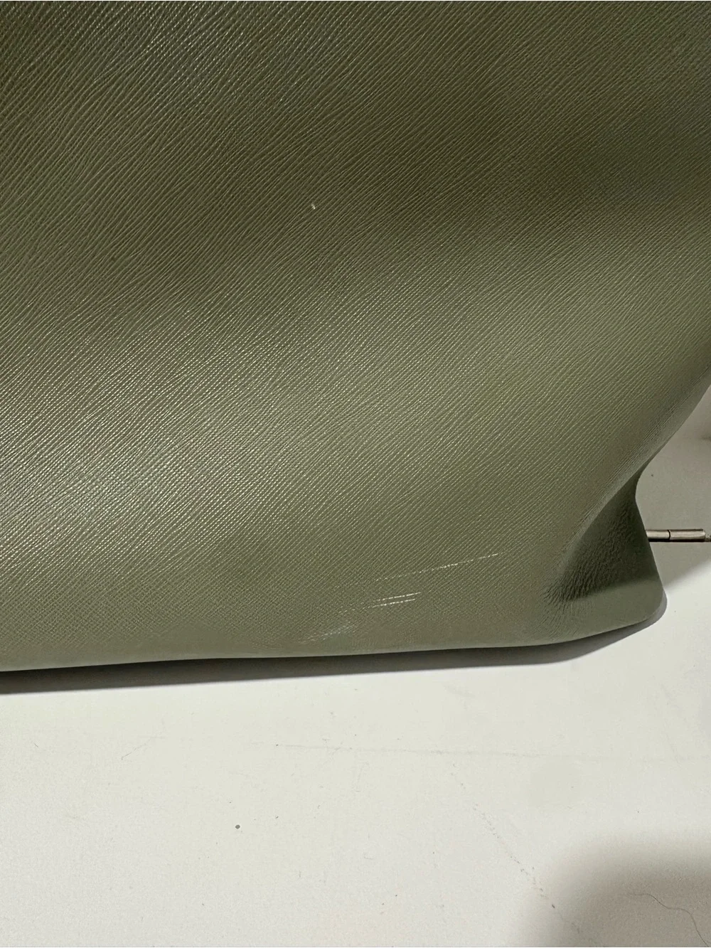 Michael Kors Olive Leather Tote with Matching Wristlet